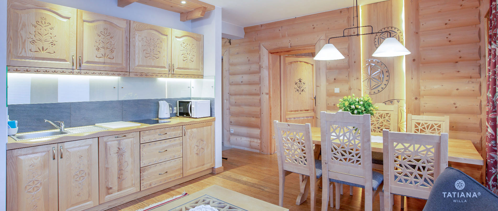 Apartament Lux 17- aneks kuchenny