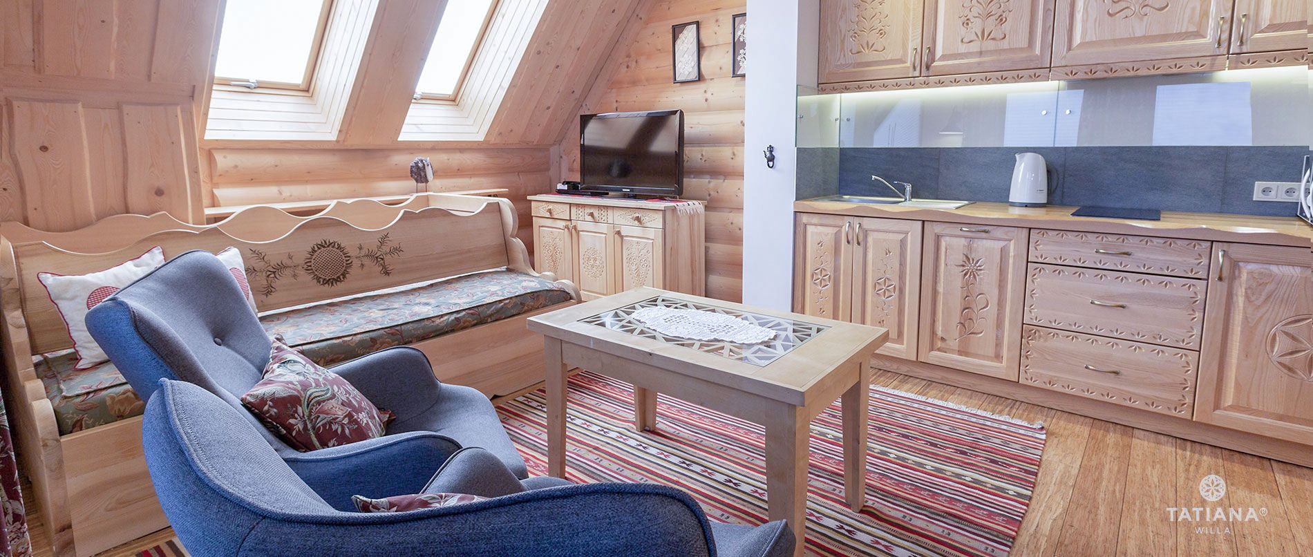Apartament Lux 17- aneks kuchenny