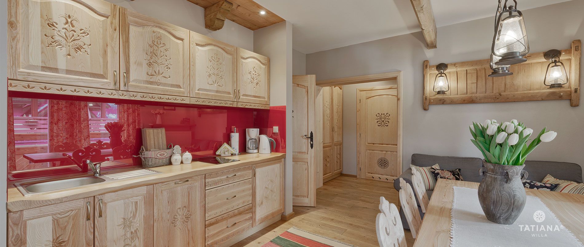 Apartament Lux 15- aneks kuchenny