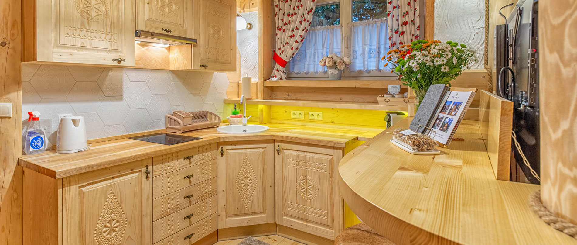 Apartament Premium 1- aneks kuchenny