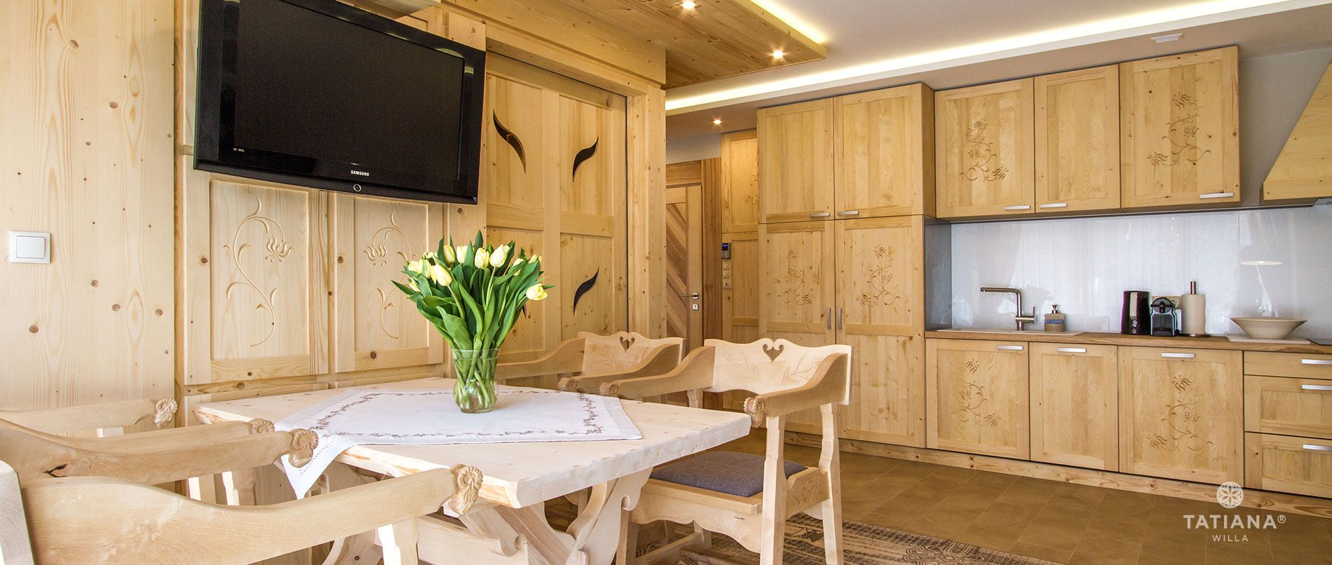 Apartament Sosnowy - jadalnia