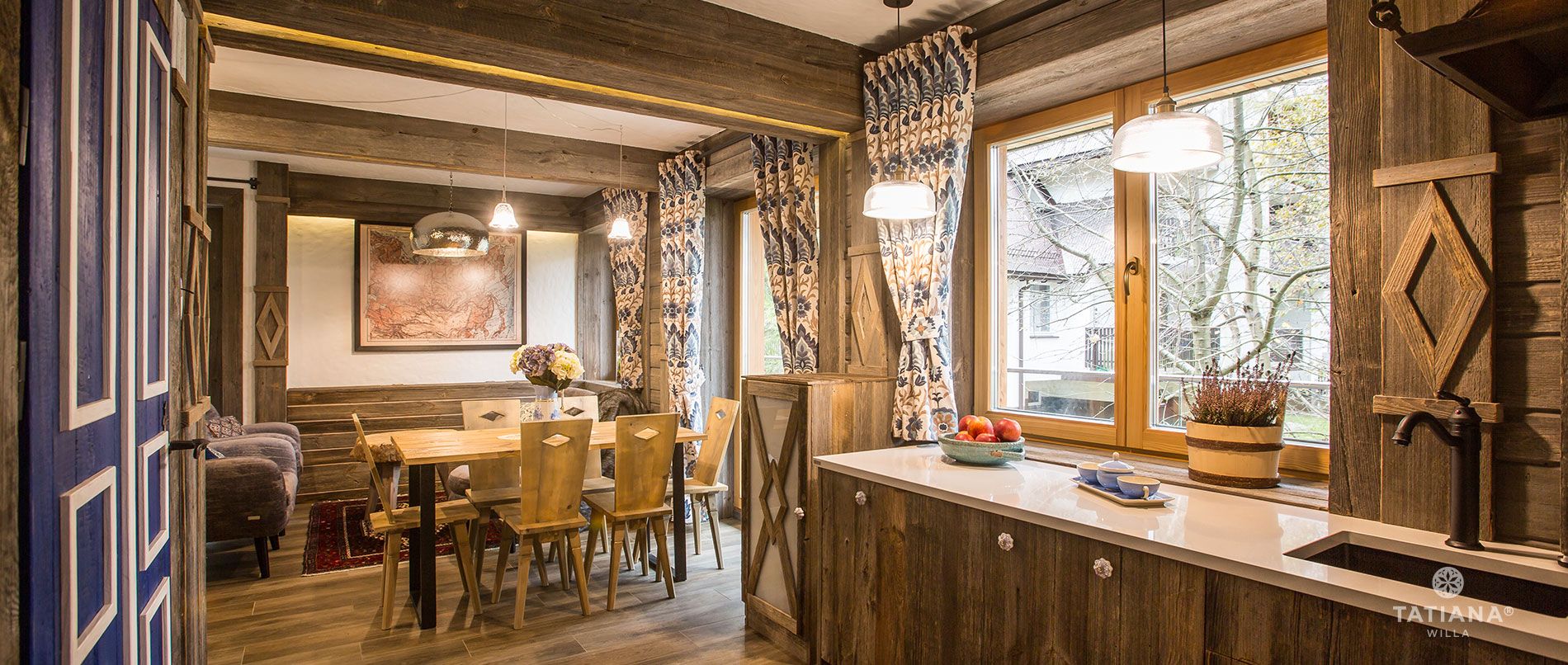 Apartament Syberyjski- aneks kuchenny