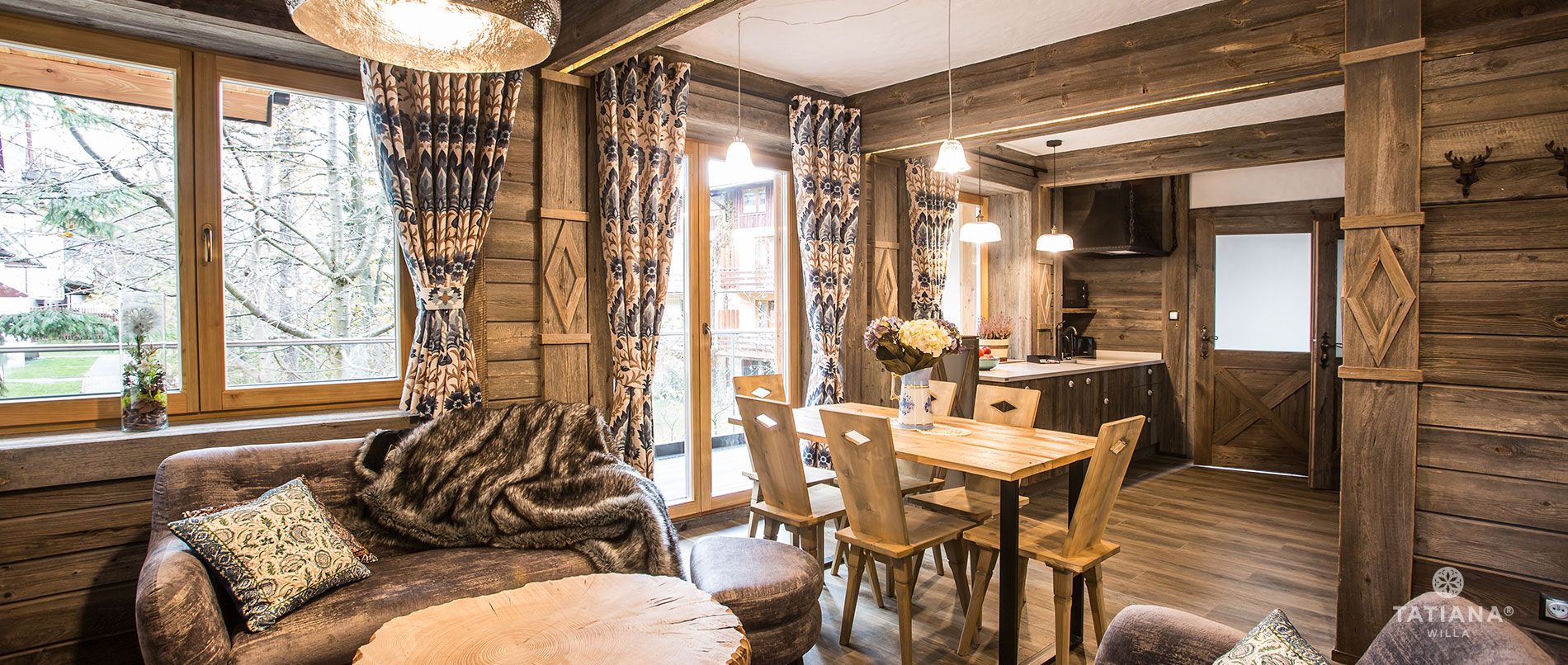 Apartament Syberyjski- salon